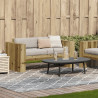 Sofa ogrodowa, 2-osobowa, 134x60x62 cm, impregnowana sosna