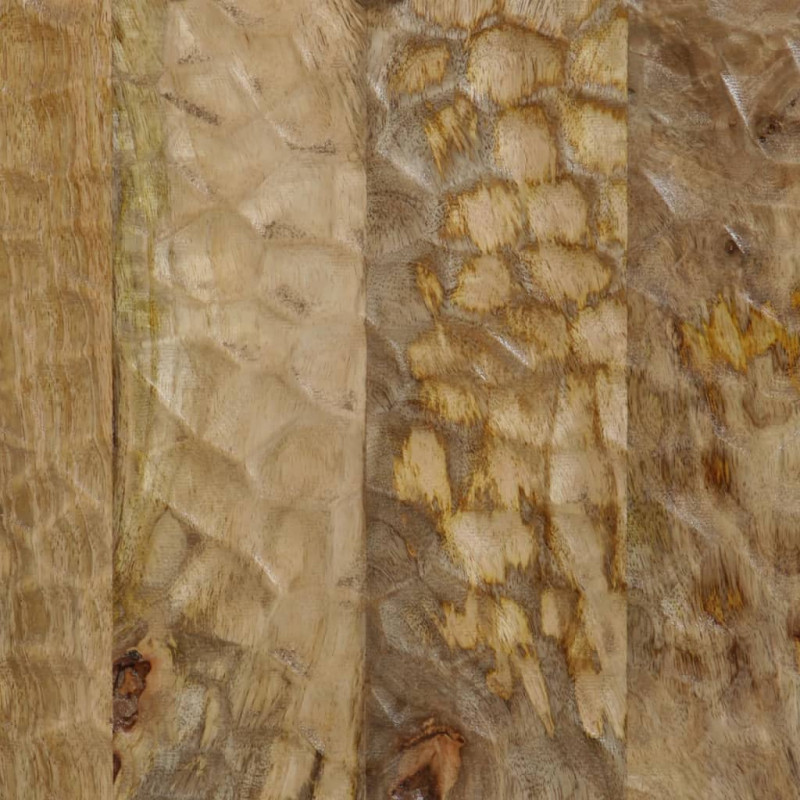 Szafka nocna, 50x33x60 cm, lite drewno mango