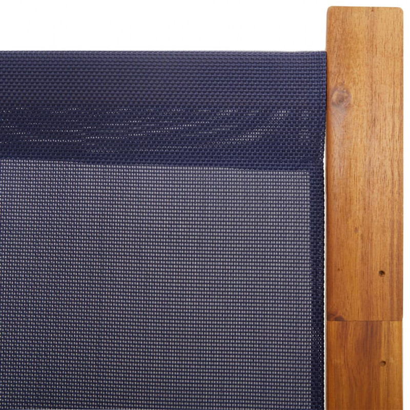 Parawan 5-panelowy, ciemnoniebieski, 350x180 cm
