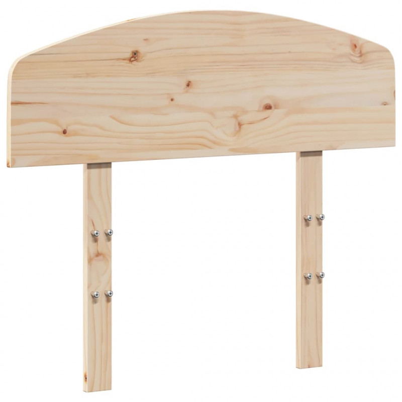 Wezgłowie łóżka, 75 cm, lite drewno sosnowe