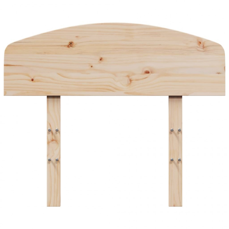 Wezgłowie łóżka, 75 cm, lite drewno sosnowe