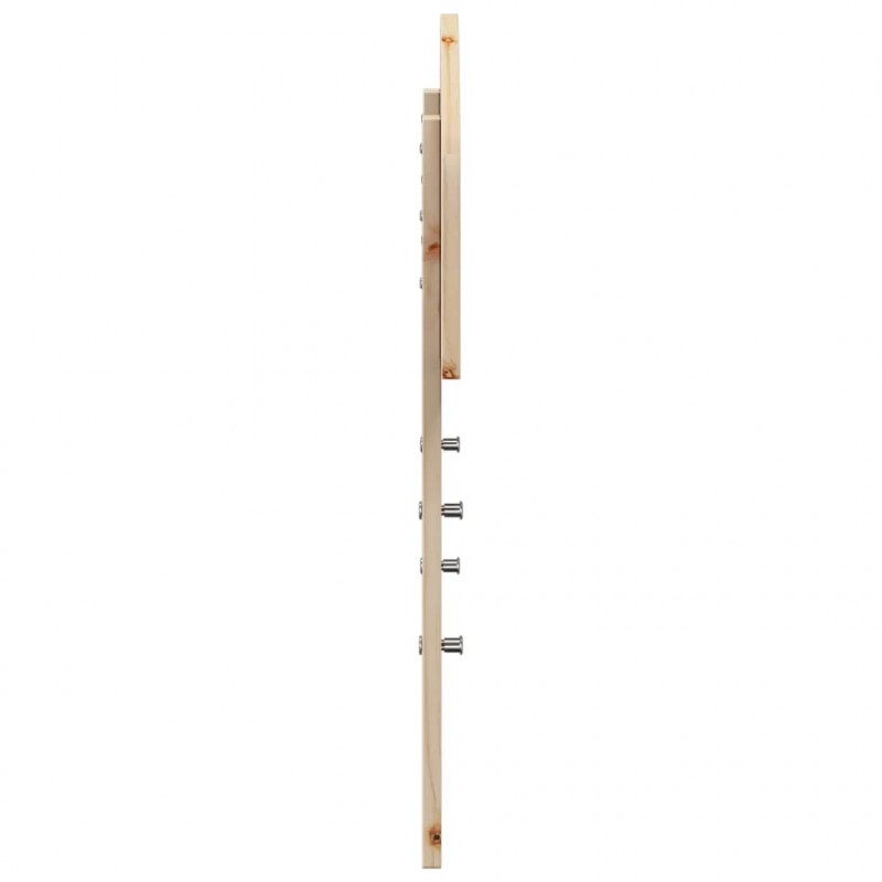Wezgłowie łóżka, 75 cm, lite drewno sosnowe
