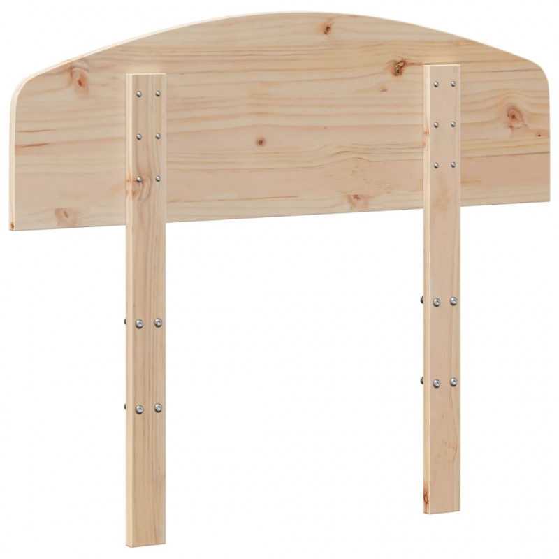 Wezgłowie łóżka, 75 cm, lite drewno sosnowe