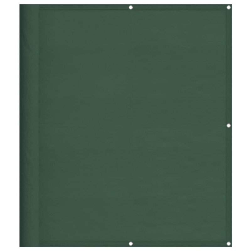Parawan balkonowy ciemnozielony 120x800cm 100% poliester Oxford