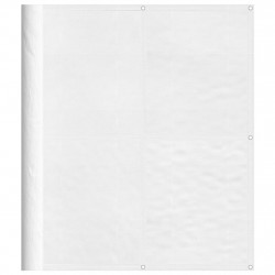 Parawan balkonowy, biały, 120x700 cm, 100% poliester Oxford