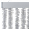 Zasłona przeciwko owadom, szara, 100x230 cm, szenil