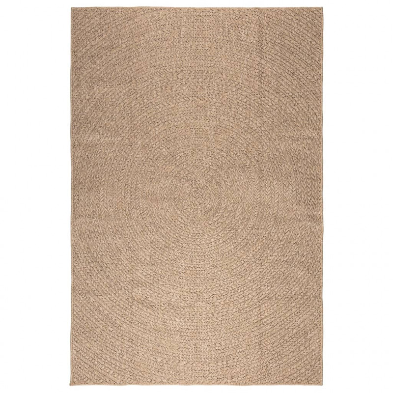 Dywan ZIZUR, 160x230 cm, stylizowany na jutowy