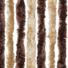 Zasłona przeciwko owadom, beż i jasny brąz, 100x200 cm, szenil