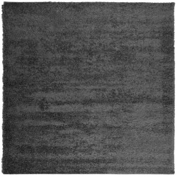 Dywan z długim włosiem PAMPLONA, antracytowy, 240x240 cm