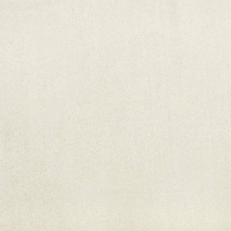 Krzesła stołowe, 4 szt., kremowe, obite aksamitem