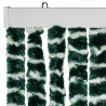 Zasłona przeciwko owadom, zielono-biała, 100x230 cm, szenil