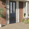 Folia okienna, matowa, w paski, PVC