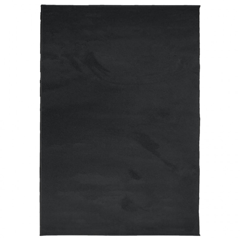 Dywan OVIEDO z krótkim włosiem, czarny, 200x280 cm