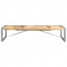 Stolik kawowy, 180 x 90 x 40 cm, surowe drewno mango