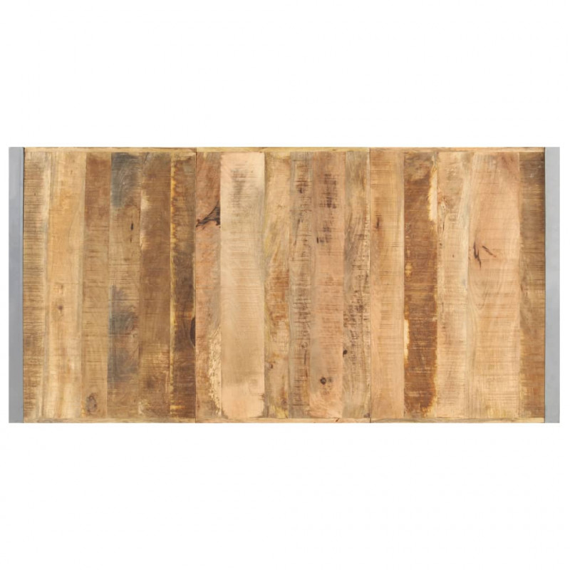 Stolik kawowy, 180 x 90 x 40 cm, surowe drewno mango