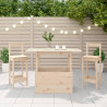 Stolik ogrodowy, 100x50x75 cm, lite drewno sosnowe