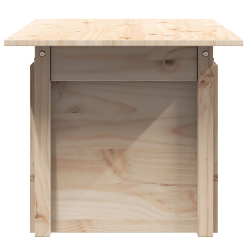 Stolik ogrodowy, 100x50x75 cm, lite drewno sosnowe