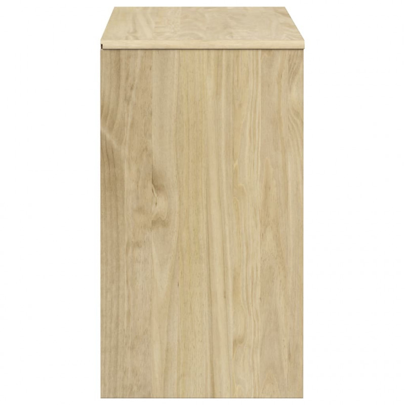 Szafka z szufladami SAUDA, kolor dębowy, 114x43x75,5 cm, sosna