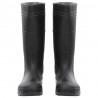 Kalosze, czarne, rozmiar 45, PVC