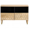 Szafka pod telewizor, 70x33x46 cm, lite drewno mango