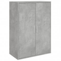 Szafka, szarość betonu, 60x31x84 cm, materiał drewnopochodny