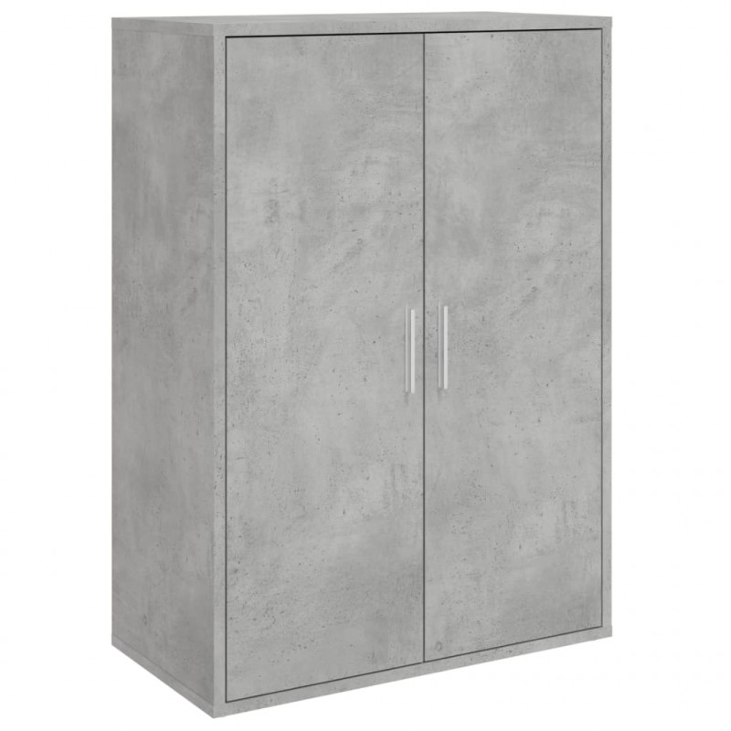 Szafka, szarość betonu, 60x31x84 cm, materiał drewnopochodny