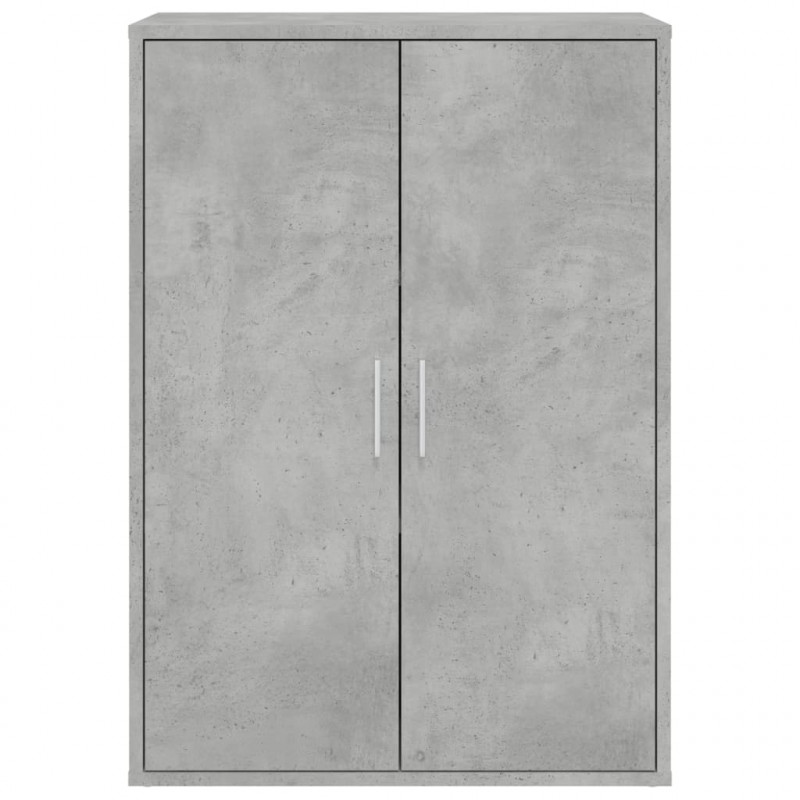 Szafka, szarość betonu, 60x31x84 cm, materiał drewnopochodny