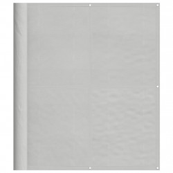 Parawan balkonowy, jasnoszary, 120x700cm, 100% poliester Oxford