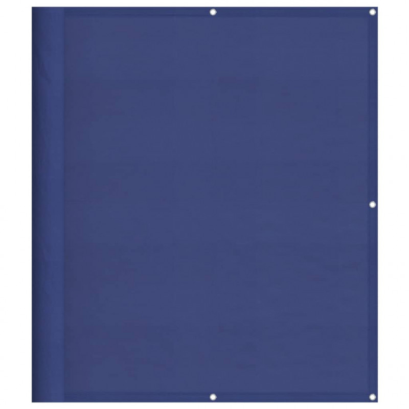 Parawan balkonowy, niebieski, 120x800 cm, 100% poliester Oxford