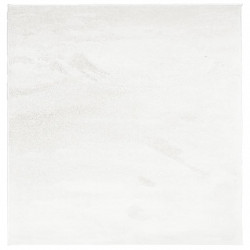 Dywan OVIEDO z krótkim włosiem, kremowy, 200x200 cm