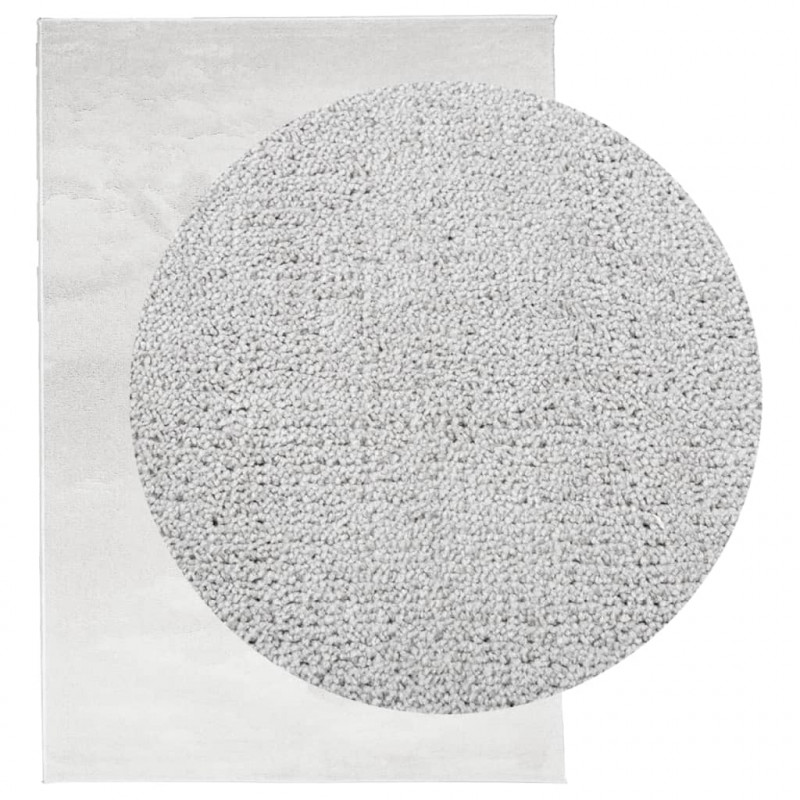 Dywan OVIEDO z krótkim włosiem, szary, 140x200 cm