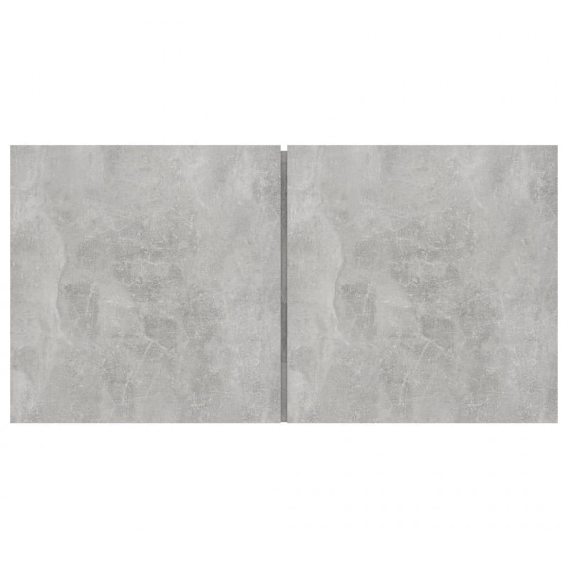 Szafki wiszące pod TV 3 szt., szarość betonu, 60x30x30 cm