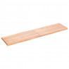 Blat, jasnobrązowy 160x40x(2-4)cm drewno z naturalną krawędzią