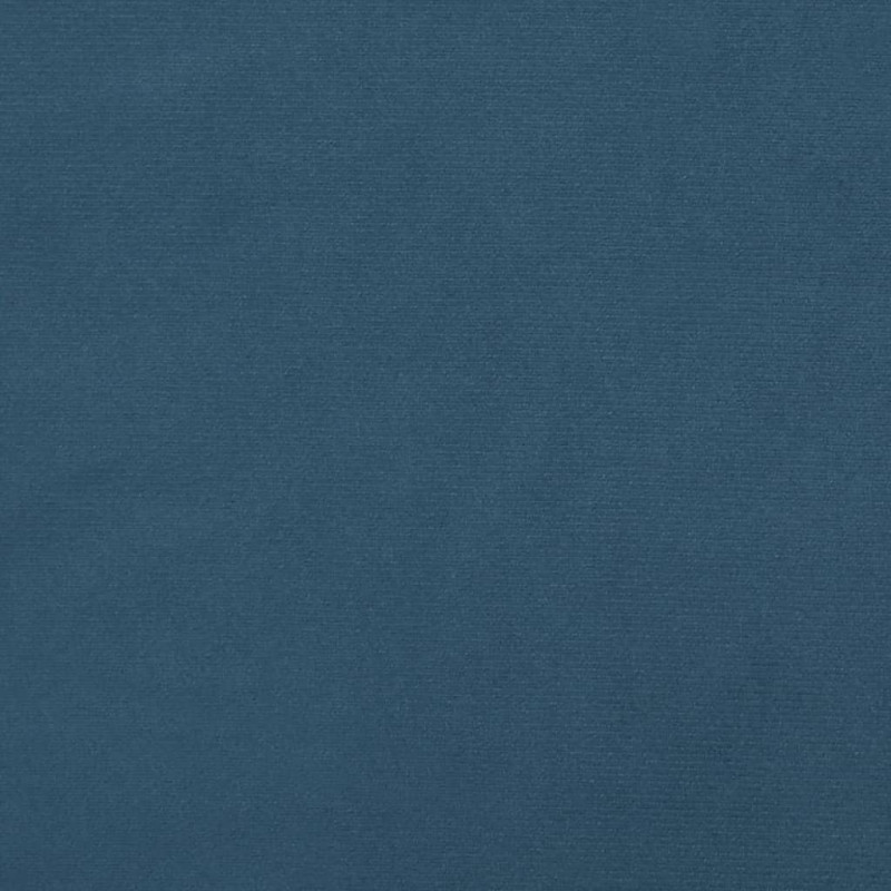 Zagłówek do łóżka, ciemnoniebieski, 100x5x78/88 cm, aksamit