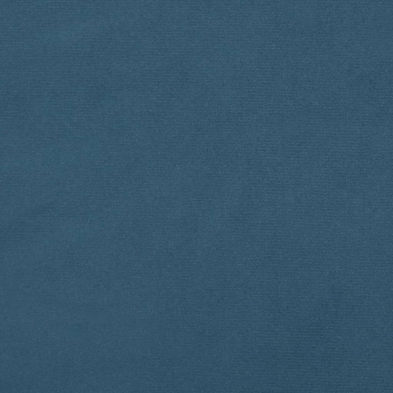 Zagłówki, 2 szt., ciemnoniebieskie, 100x5x78/88 cm, aksamit