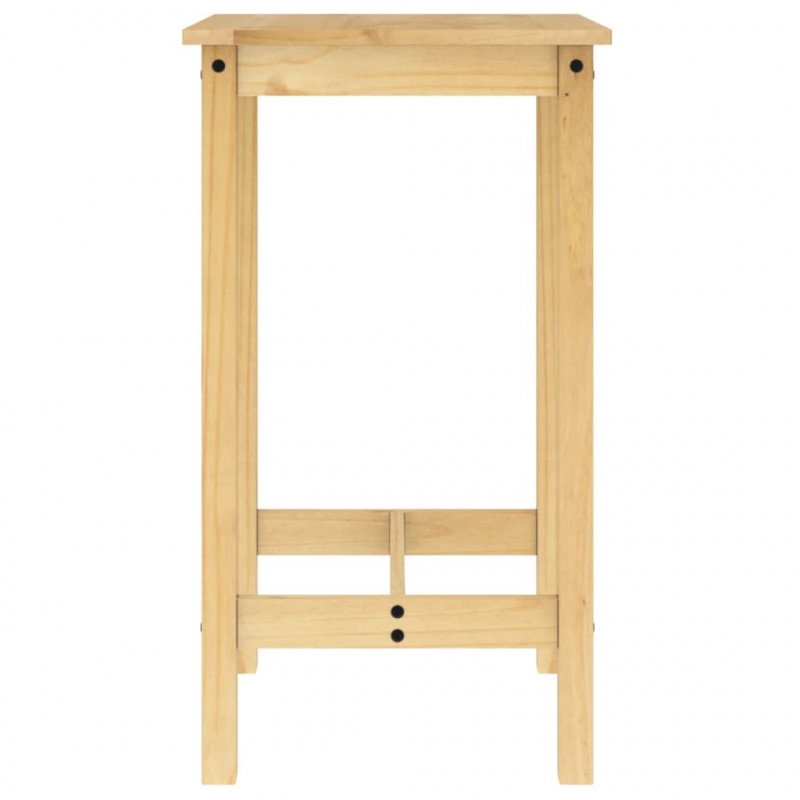 3-cz. zestaw mebli barowych, lite drewno sosnowe