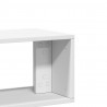 Szafki pod telewizor, 2 szt., białe, 100x30x50 cm