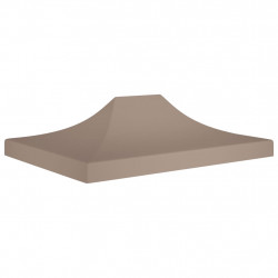 Dach do namiotu imprezowego, 4,5 x 3 m, taupe, 270 g/m²