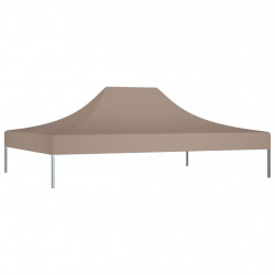 Dach do namiotu imprezowego, 4,5 x 3 m, taupe, 270 g/m²