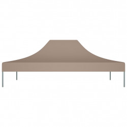 Dach do namiotu imprezowego, 4,5 x 3 m, taupe, 270 g/m²