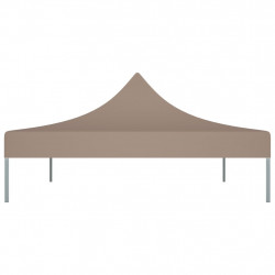 Dach do namiotu imprezowego, 4,5 x 3 m, taupe, 270 g/m²