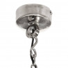 Lampa wisząca, 24x24x137 cm, aluminium