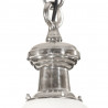 Lampa wisząca, 24x24x137 cm, aluminium