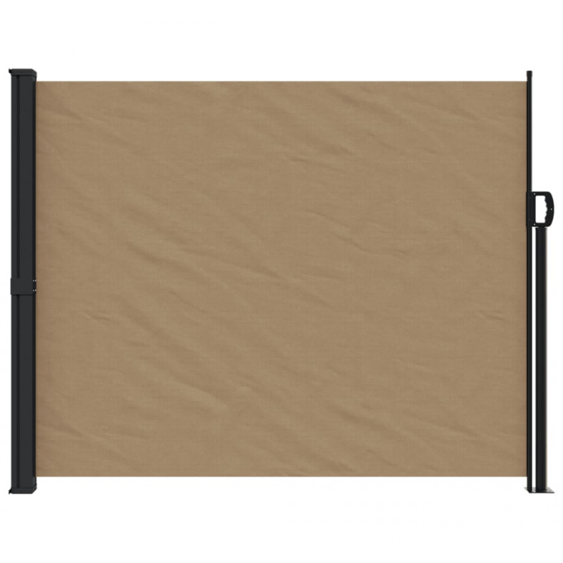 Zwijana markiza boczna, taupe, 160x300 cm