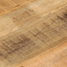 Blat stołu, Ø 50x2,5 cm, okrągły, surowe drewno mango