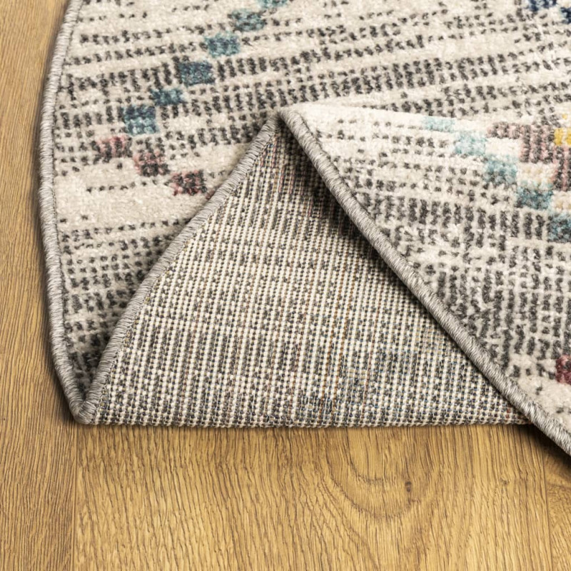 Dywan ARBIZU do pomieszczeń i na zewnątrz, vintage, Ø 120 cm