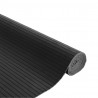 Dywan prostokątny, szary, 80x500 cm, bambusowy