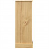 Komoda Corona, 80x43x114 cm, lite drewno sosnowe
