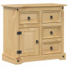 Komoda Corona, 87x40x76 cm, lite drewno sosnowe