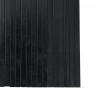 Parawan, czarny, 165x400 cm, bambusowy